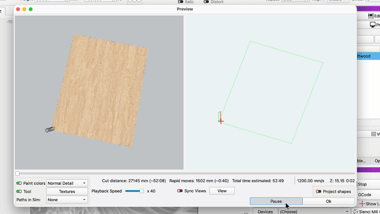 3D Relief Carving in the Preview window